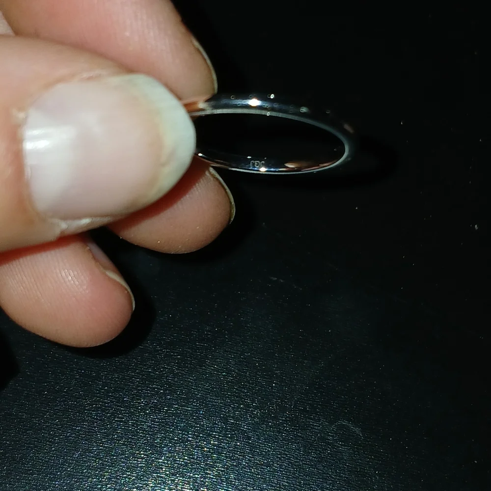 NWT Malawi Garnet And Diamond Ring - Picture 4 of 6